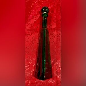 Green Glass Decanter by Himark made in Spain.